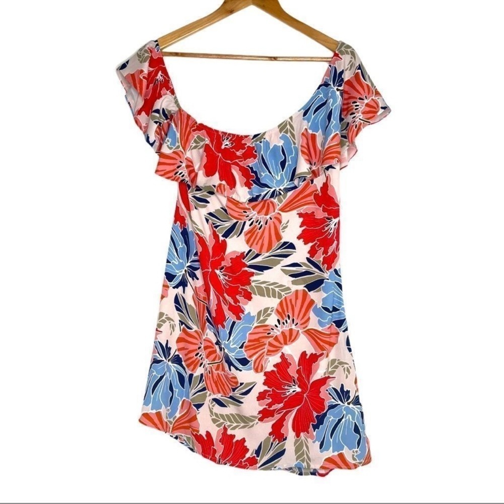 Astr The Label Marisol Floral Ruffle One Shoulder Dress - Picture 4 of 11